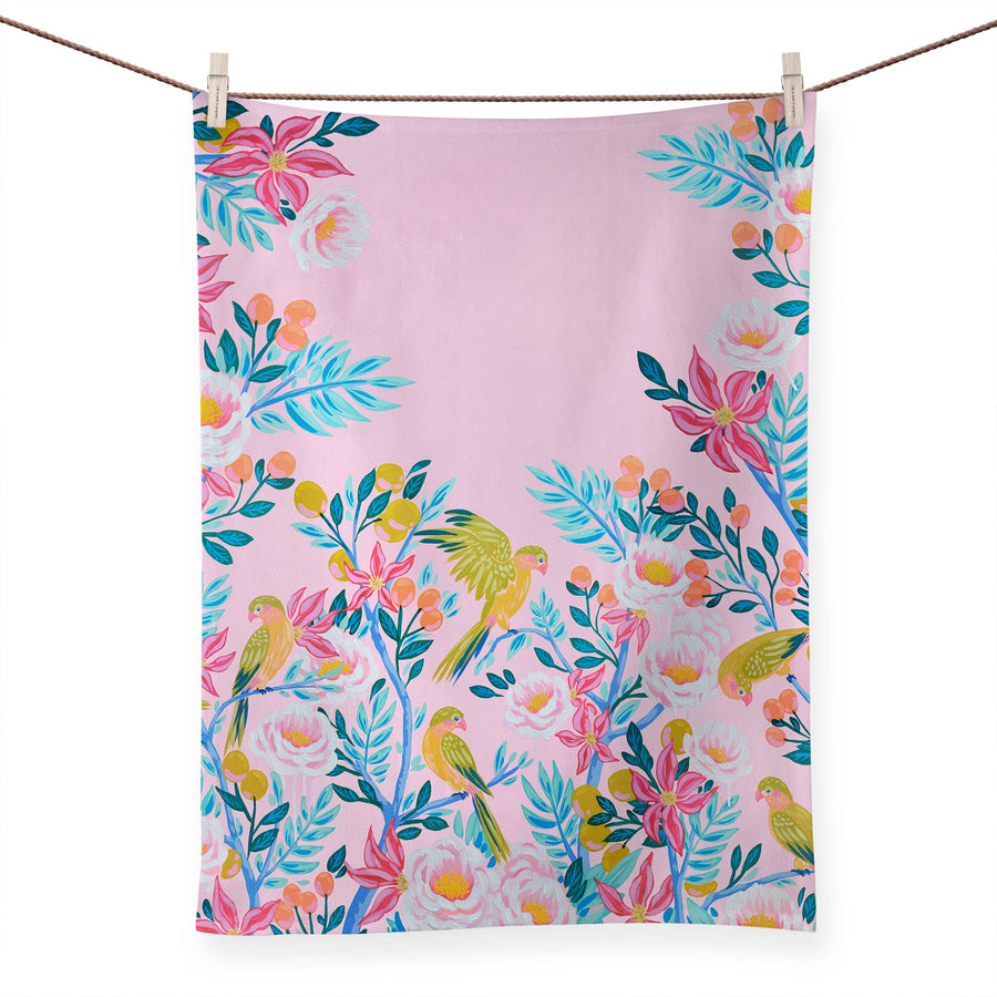 WOVEN TOGETHER TEA TOWEL