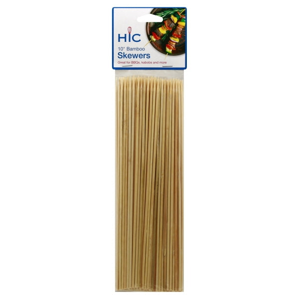 10" BAMBOO SKEWERS