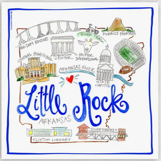 Little Rock Kitchen Towel