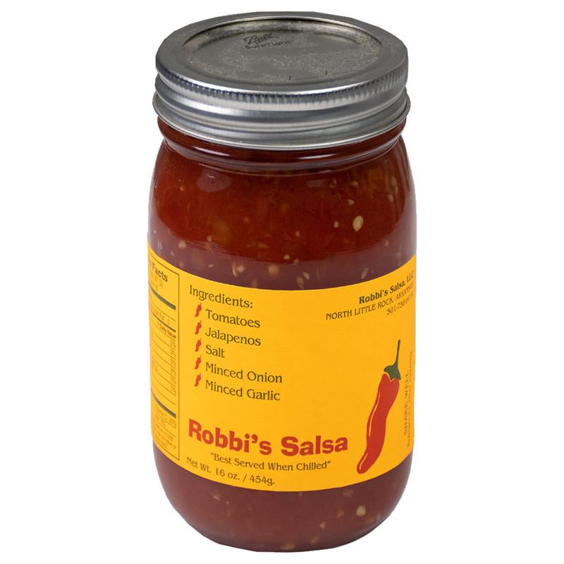 16 OZ ROBBI'S SALSA MILD