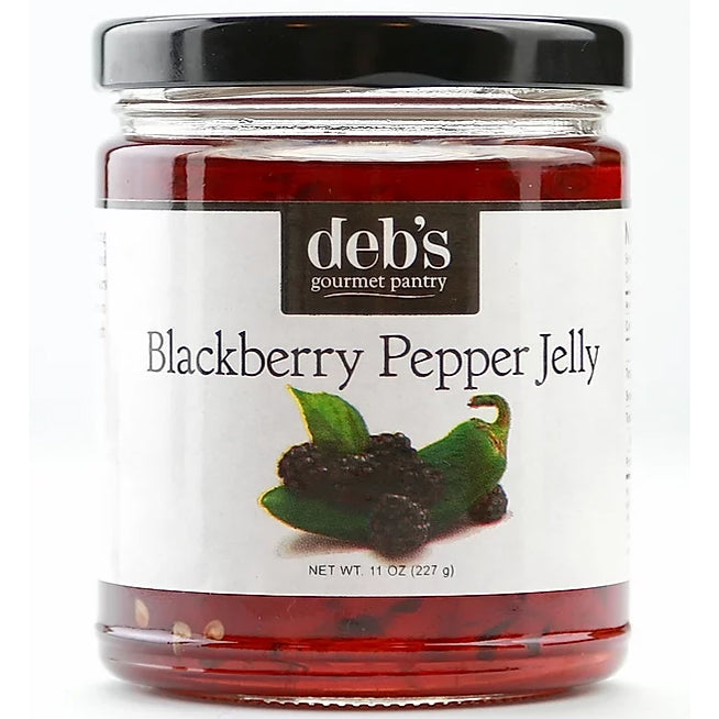 BLACKBERRY PEPPER JELLY Eggshells Kitchen Co.