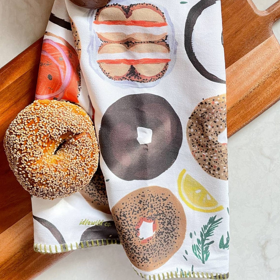 BAGEL TEA TOWEL