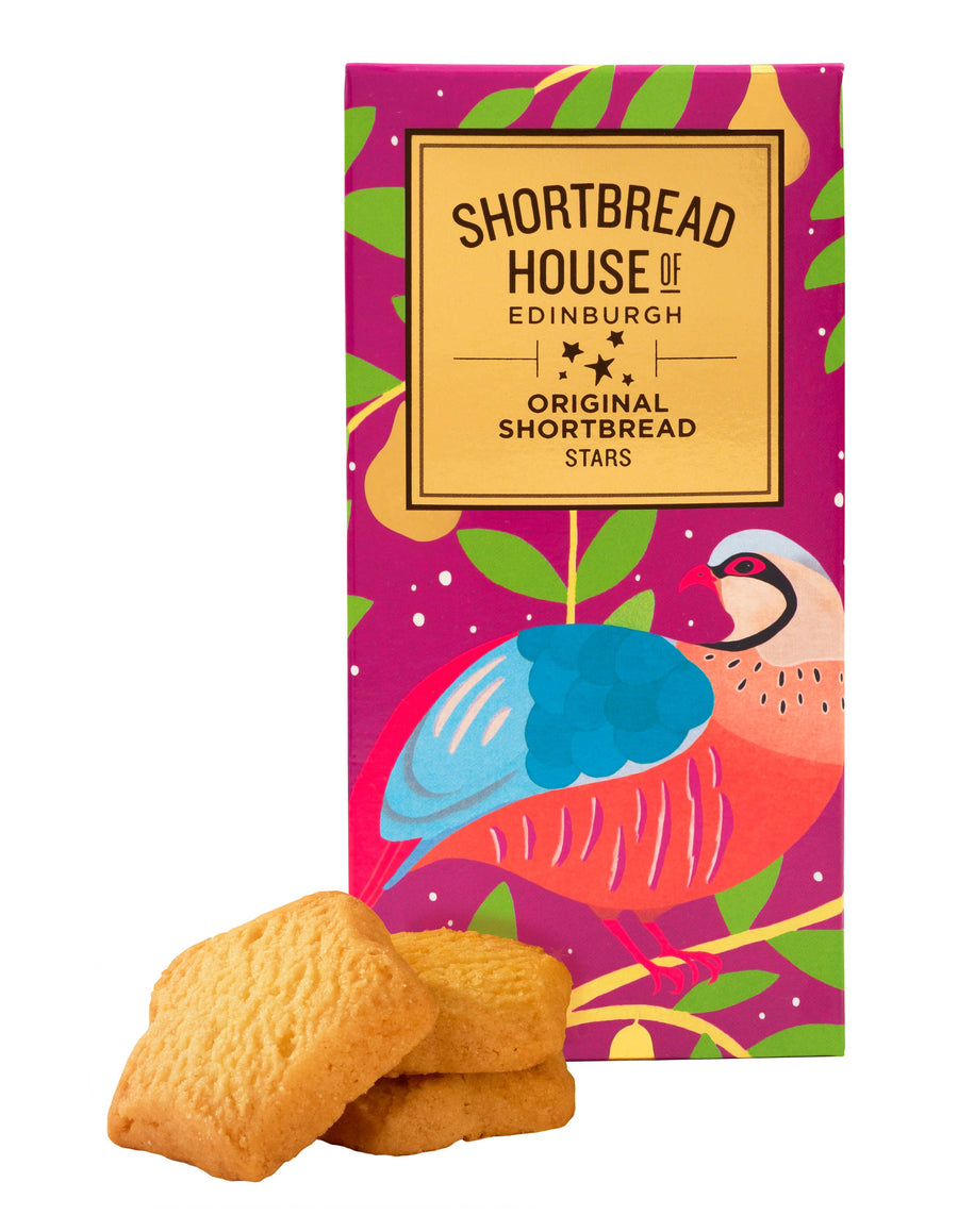 PARTRIDGE BOX SHORTBREAD STARS