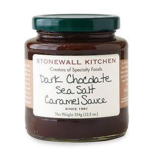 DARK CHOCOLATE SEA SALT CARAMEL SAUCE