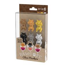 Paws Off CAT Glass Markers