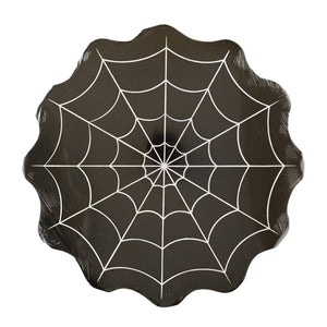 BLACK WEB PAPER PLACEMAT