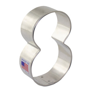 NUMBER 8 COOKIE CUTTER