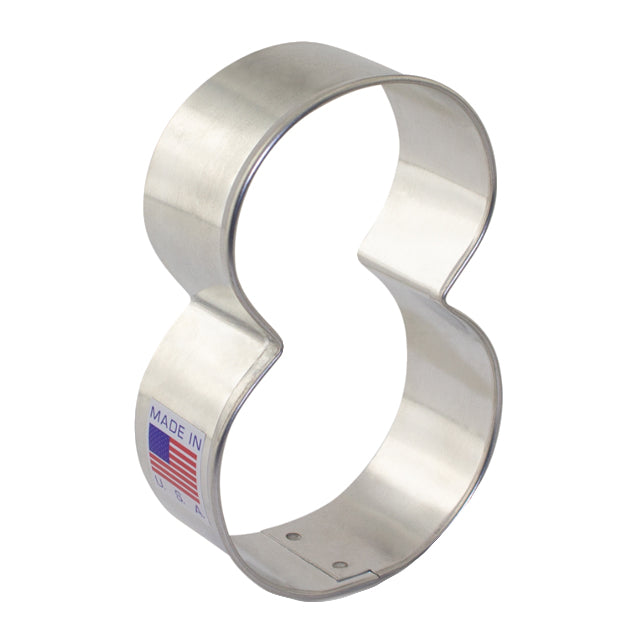 NUMBER 8 COOKIE CUTTER