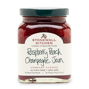 RASPBERRY PEACH CHAMPAGNE JAM
