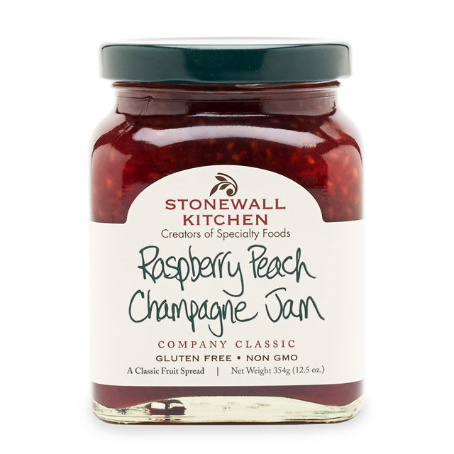 RASPBERRY PEACH CHAMPAGNE JAM