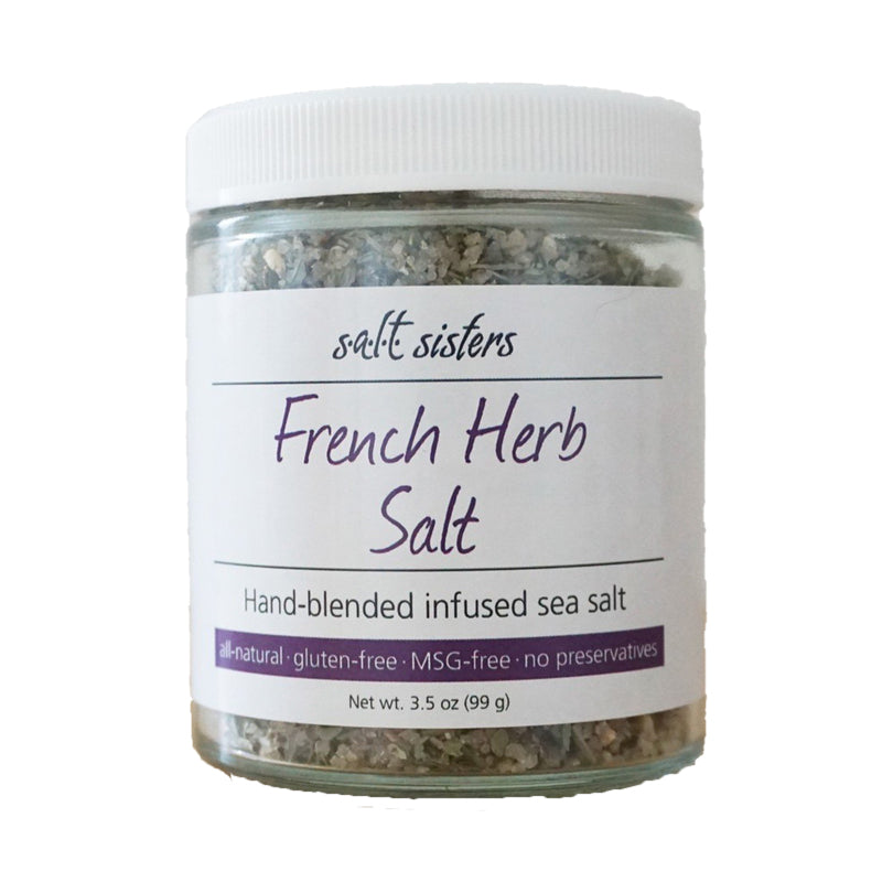 GLASS JAR FRENCH HERB SALT
