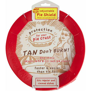 TAN DON'T BURN! PIE SHIELD